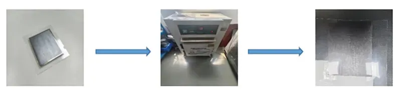 Sheen Technology Graphene film aging Test Preparation